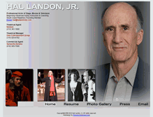 Tablet Screenshot of hallandonjr.com